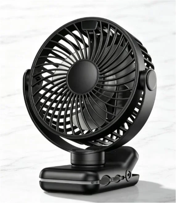 Tragbarer Clip-On Ventilator - Batteriebetriebener Kinderwagenventilator | Karnz
