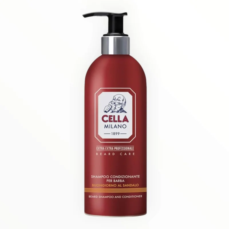 Pflegendes Bartshampoo, Buongiorno al Sandalo, 500 ml.