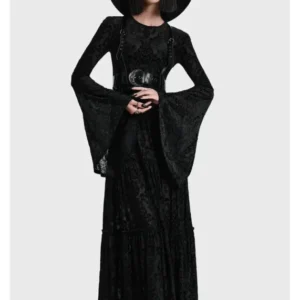 Killstar Daemon's Hex Maxikleid Schwarz