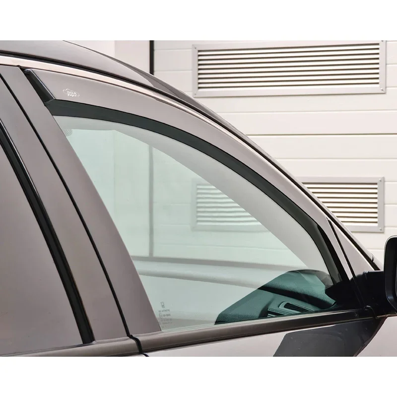 DGA, Windabweiser, rauchfarben, 2 Stück, passend für Skoda Kamiq (NW) 2019-