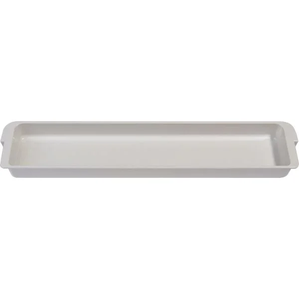 Etagere oben, weiß, B 35 x T 6,5 x H 3 cm für Kühlschrank CoolMatic CRX 65