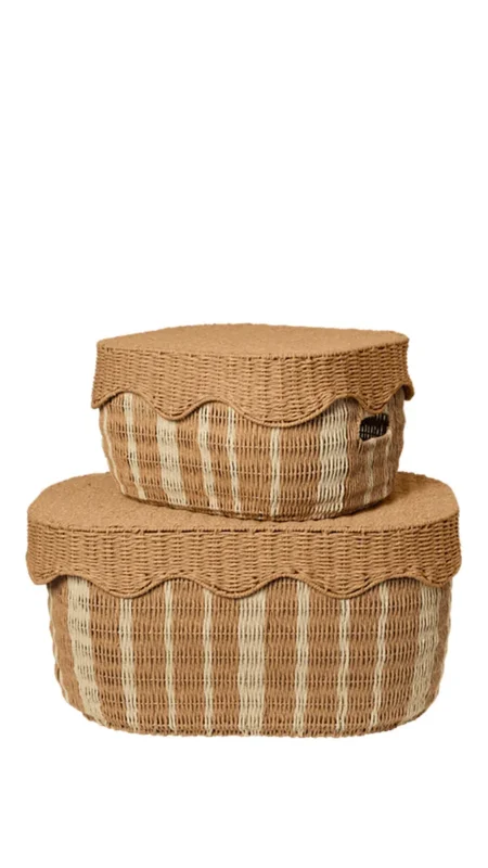 Rivan Aufbewahrungskörbe, Set aus 2 Stk. von Ferm Living