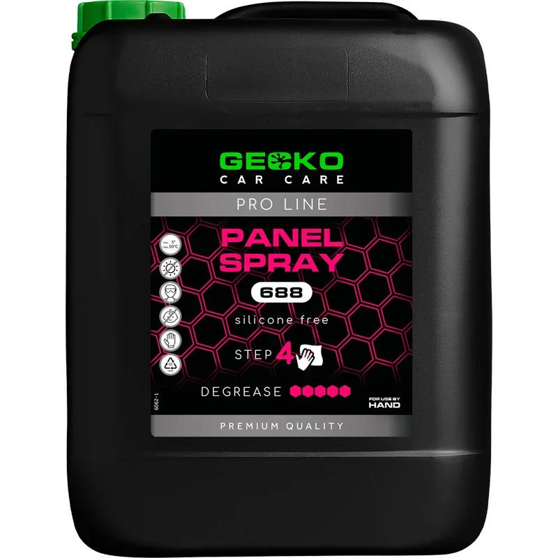 Gecko, Pro Panel Spray 688, STEP 4 – 5 Liter
