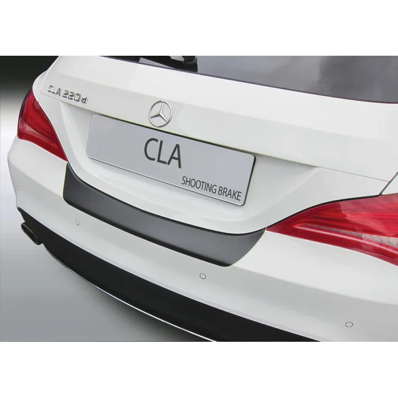 RGM, Heckstoßstangenschutz, ABS, Schwarz, Passt zu Mercedes CLA Shooting Brake Sport/250 AMG Line 2015-2018