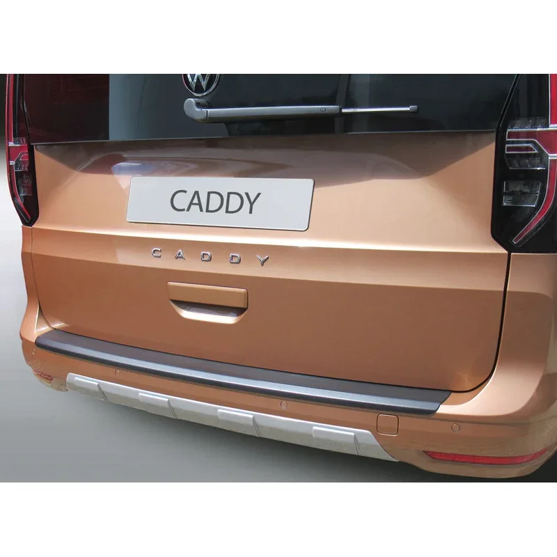 RGM, Heckstoßstangenschürze 'Skid-Plate', passend für Volkswagen Caddy V Box/MPV 2020- Silver (ABS)