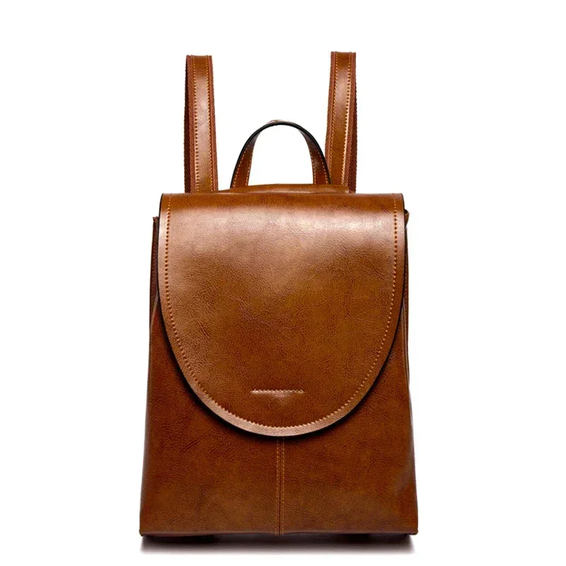 Trendiger Leder Rucksack für Frauen – Stilvoll, Vielseitig & Langlebig