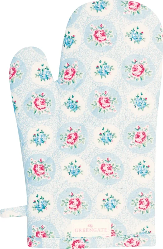 GreenGate - Elle Grillhandschuh pale blue