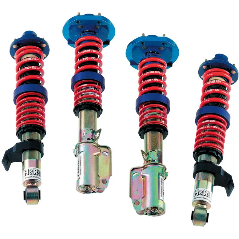 H&R, Gewindefahrwerk Monotube Coil Over Kit, passend für Volkswagen Golf II/III/Jetta II/Vento 2WD (1983-) FA70-100/RA60-90mm