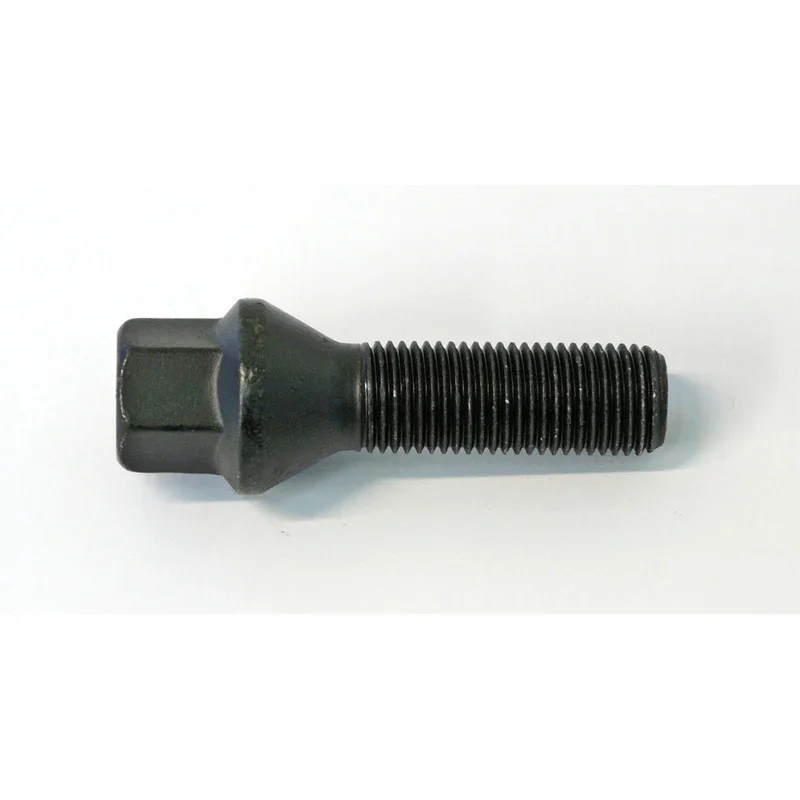 H&R, Radschraube Kegelbund M14x1.50 - Länge 40mm - Schwarz, Stahl