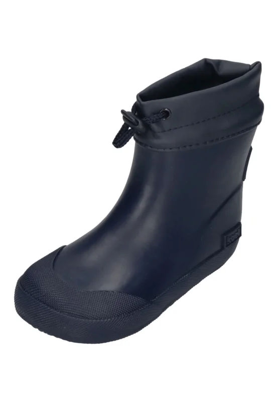 KOEL Barefoot Gummistiefel für Kleinkinder WIBI SOLID WOOL blue