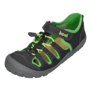 KOEL Barefoot Kinder Sandalen MADISON dark grey