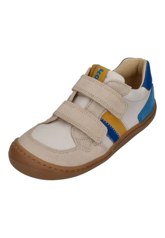 KOEL Barefoot Kinder Sneakers BALI LEATHER 3.0 beige – Sneakers - Mehrfarbig | shoedeal.de