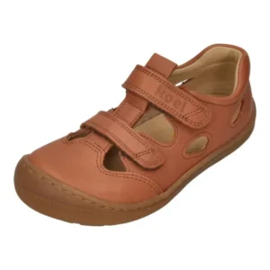 KOEL Barefoot Kinder Sneakers DEEN NAPPA cognac – Barfußschuhe - Braun | shoedeal.de