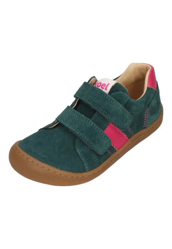 KOEL Barefoot Kinder Sneakers DENIS SUEDE 3.0 turquoise – Sneakers - Türkis | shoedeal.de