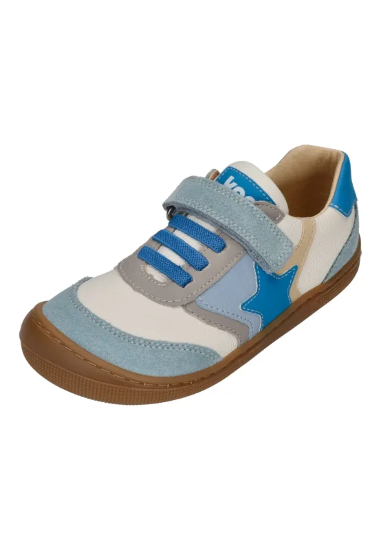 KOEL Barefoot Kinder Sneakers DENVER LEATHER celeste – Sneakers - Mehrfarbig | shoedeal.de