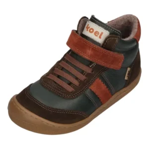 KOEL Barefoot Kinder Übergangsschuhe Sneakers DANIEL 3.0 SUEDE green