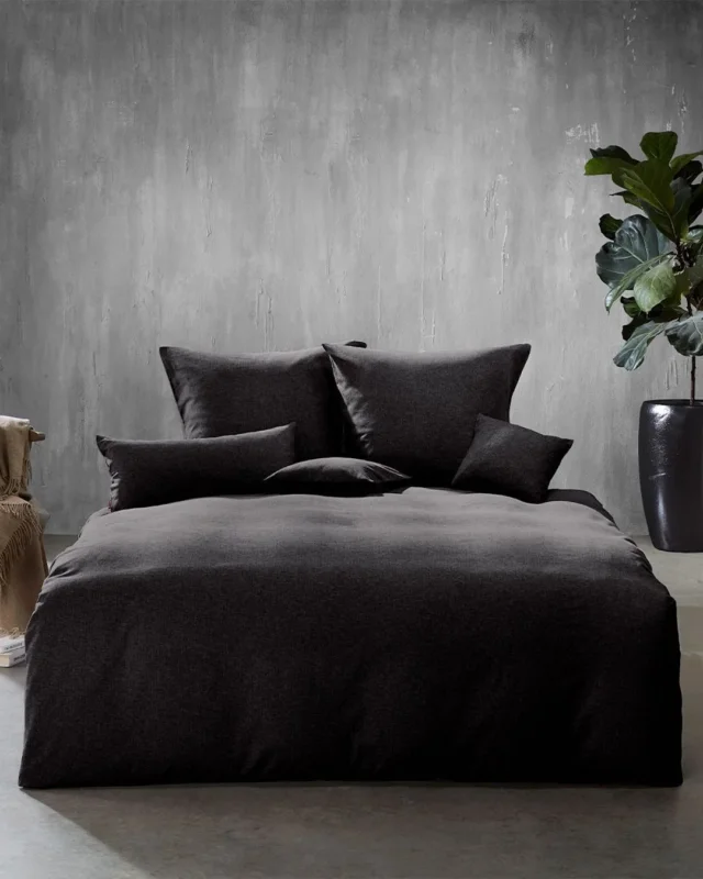 fleuresse Flanell Bettwäsche Lech 603089 240x220 anthrazit