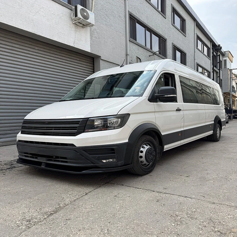 OneWay, Kotflügelverbreiterung, Mattschwarz, 4 Stk., passt für Volkswagen Crafter MK2 & MAN TGE MK1 PreFacelift (2016-)