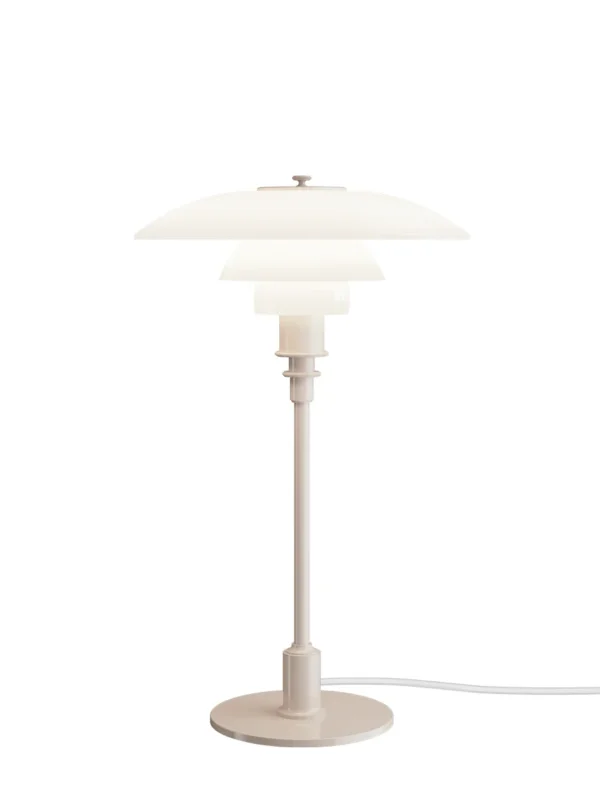 PH 3/2 Tischleuchte, Glossy Beige von Louis Poulsen