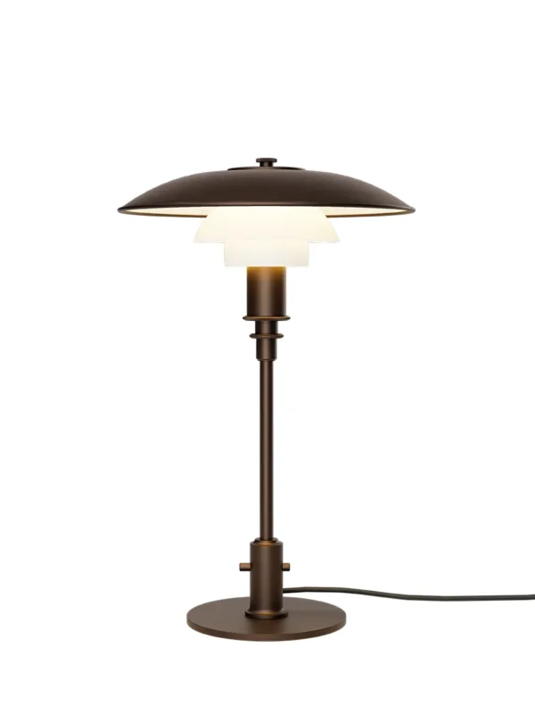 PH 3/2 Tischleuchte, Aged Brass fra Louis Poulsen
