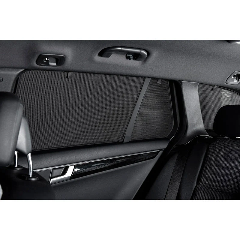 Car Shades, Satz (Hintertüren) passend für Nissan Qashqai III (J12) 2021- (2-teilig), Textil, Schwarz
