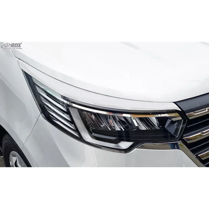 RDX, Øjenskygge, ABS Blank Hvid, passer til Renault Master III Facelift (2019-2024)