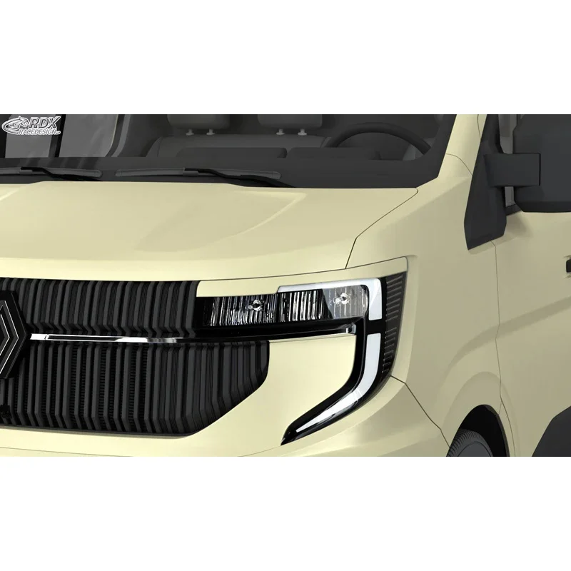 RDX, Øjenskygge, ABS, passer til Renault Master IV (2024-) & Nissan Interstar (2024-)