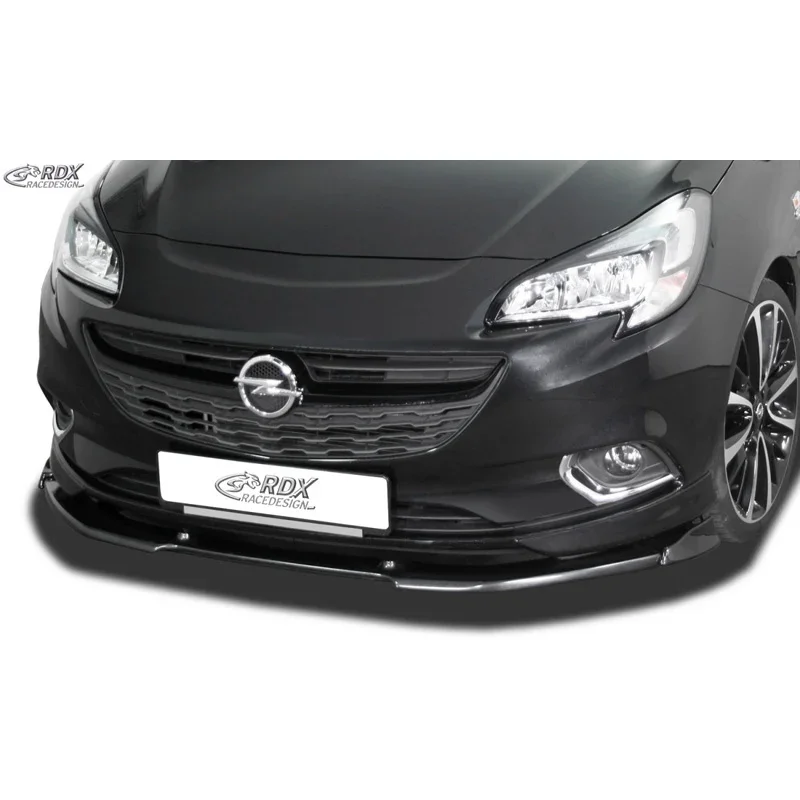 RDX Racedesign, Frontspoiler Vario-X, Passend für Opel Corsa E OPC-Line 2014-, Unbehandeltes PU