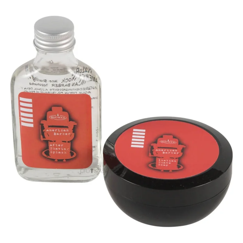 American Barber Set, Rasierseife und Aftershave