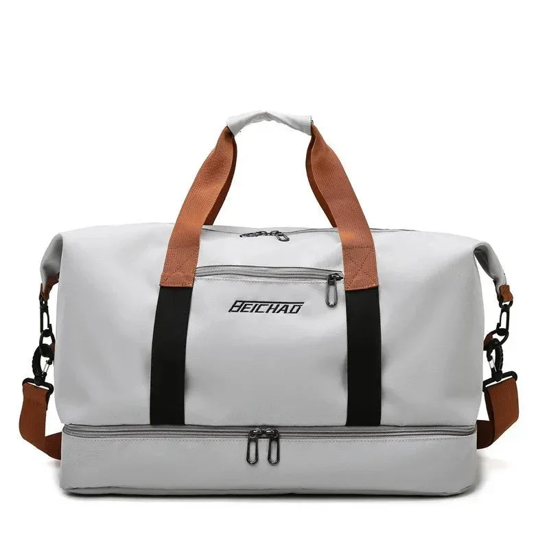 Spacious Gym Bag With Separate Shoe Compartment - Betsy