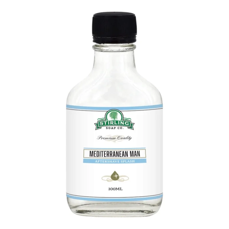 Aftershave Splash, Mediterranean Man, 100 ml.