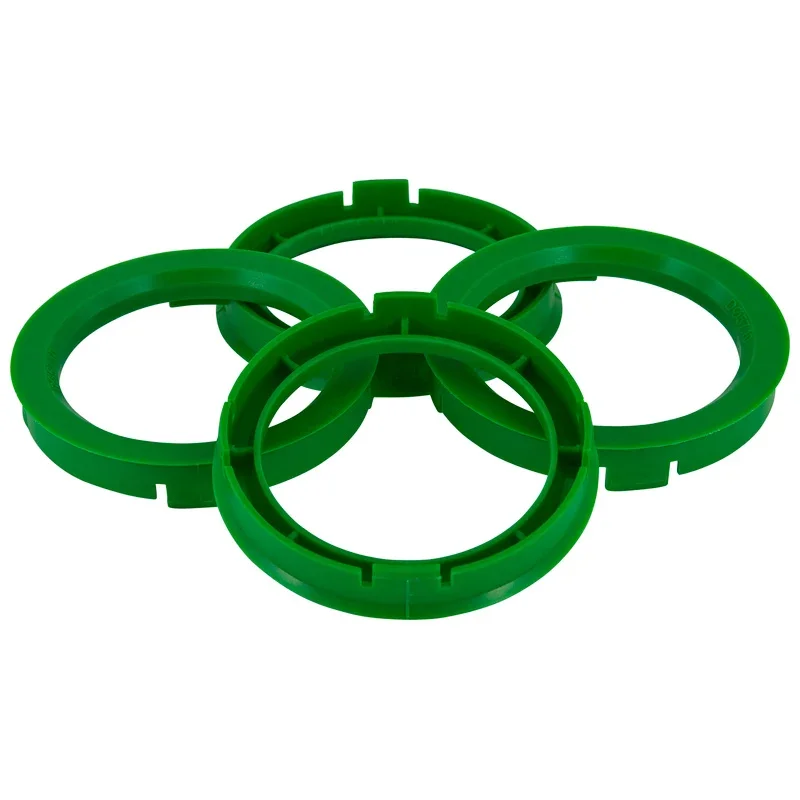 TPI, Satz Radnaben-Zentrierringe - 76.0->57.1mm - Grün, Nylon
