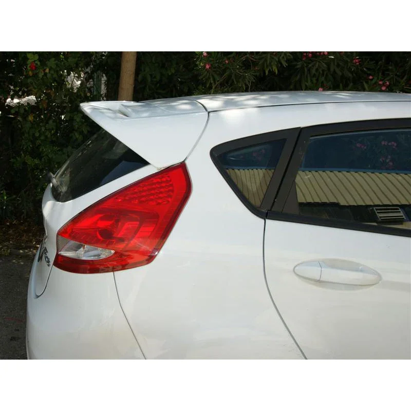 Motordrome, Dachspoiler passend für Ford Fiësta VII Facelift 2013-2017 + Bremslichtaussparung (PU), PU-Rim, Unlackiert