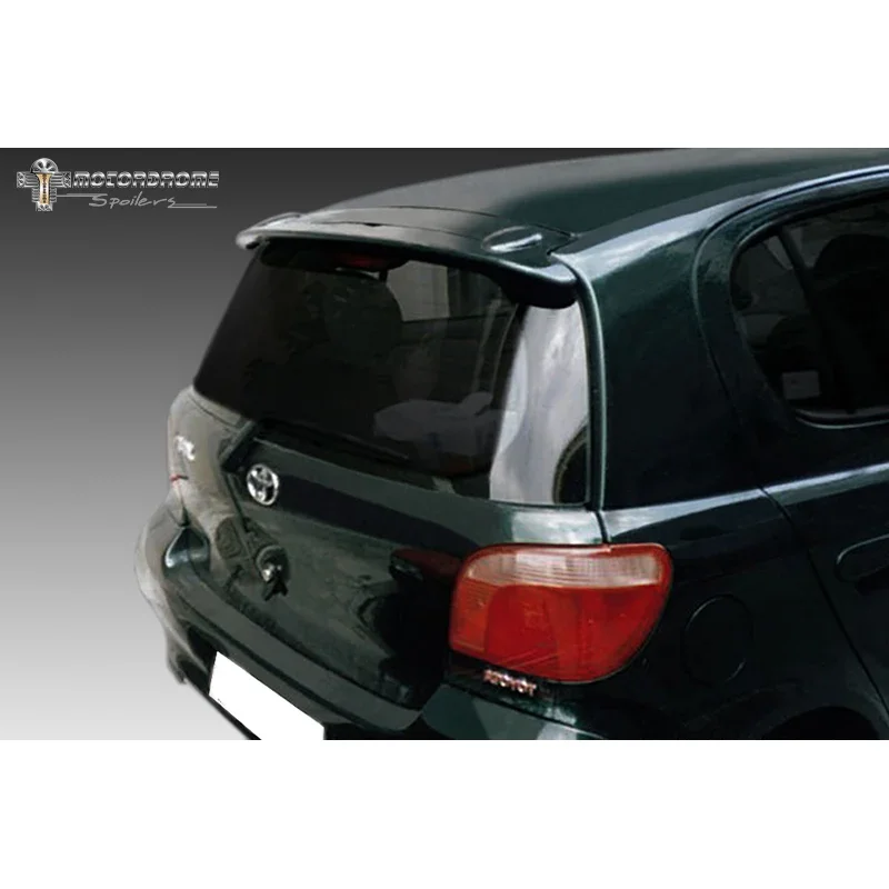 Motordrome, Dachspoiler passend für Toyota Yaris 1999-2006 (exkl. Verso), PU-Rim, Unlackiert
