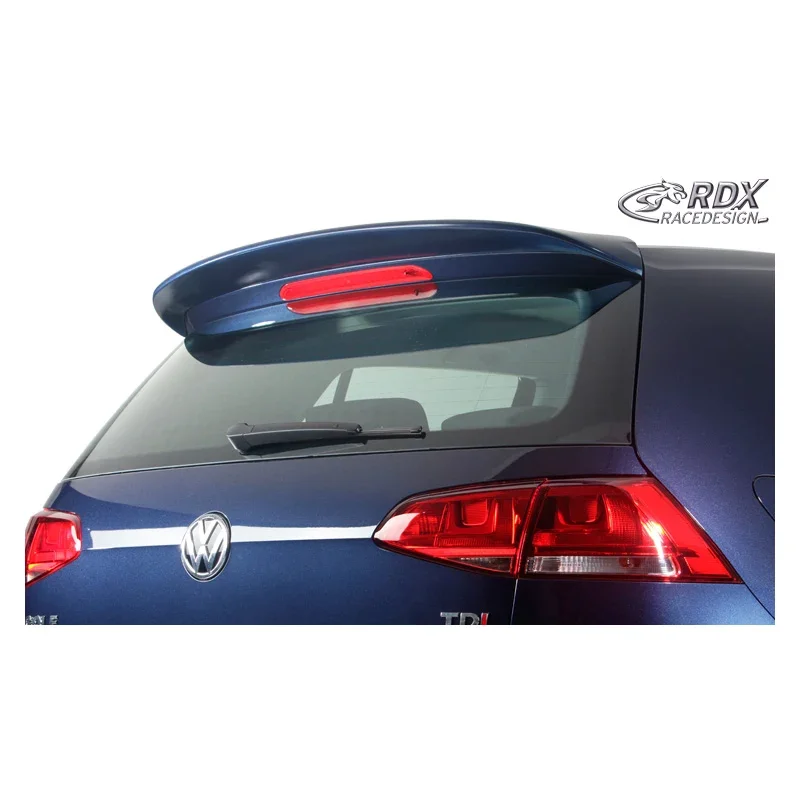 RDX Racedesign, Dachspoiler passend für Volkswagen Golf VII HB 3/5-türer 2012- (PUR-IHS), PU-Rim, Unlackiert