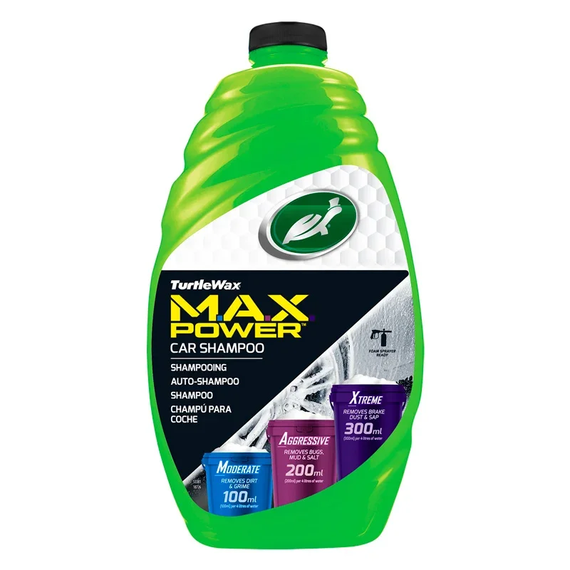 Turtle Wax, M.A.X.-Power Car Wash 1,42L, Flüssigkeit, Grün
