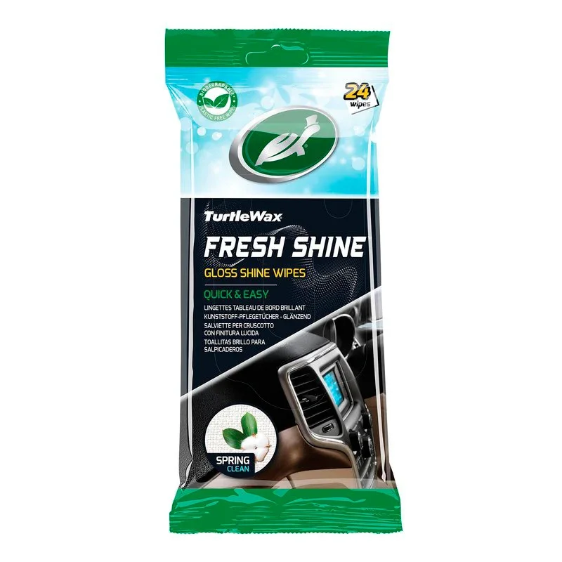 Turtle Wax 54095 Fresh Shine Glanz Innenreinigungstücher 24 Stück