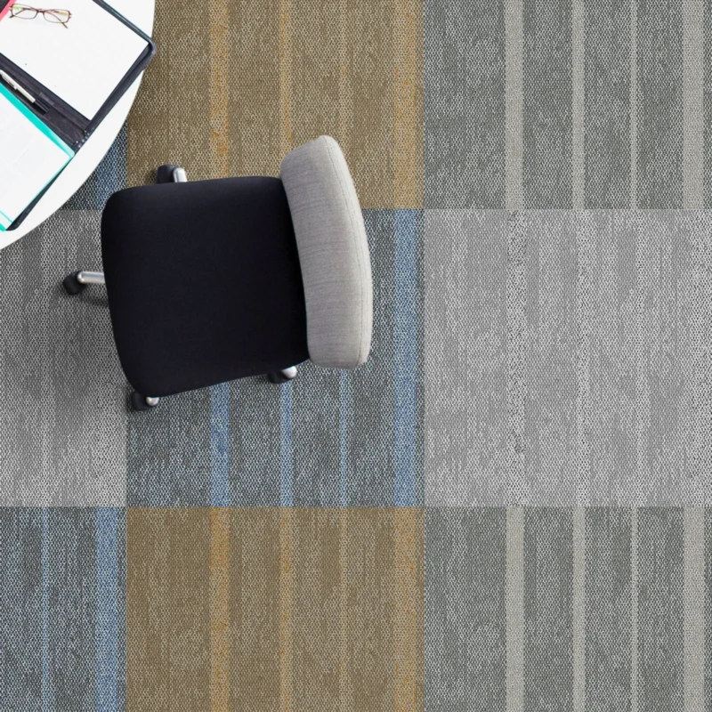 Teppichfliesen | Zürich | 50 x 50 cm | Ideal für Büro & Wohnräume | Hochwertige Designfliesen in 4 Farben