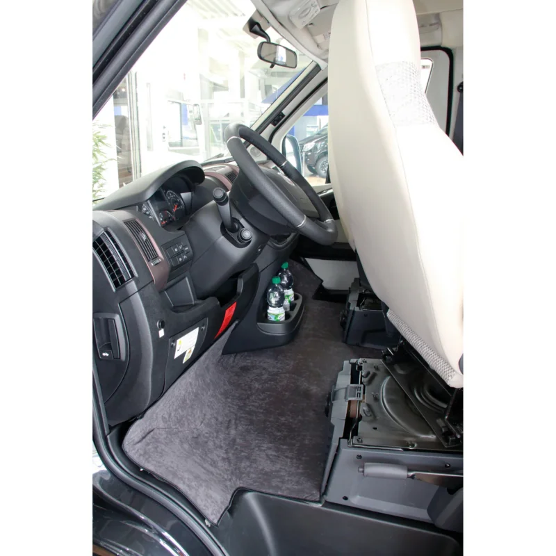 Fußraumisolierung Premio anthrazit in Wannenform für Fiat Ducato ab Bj. 2014/05