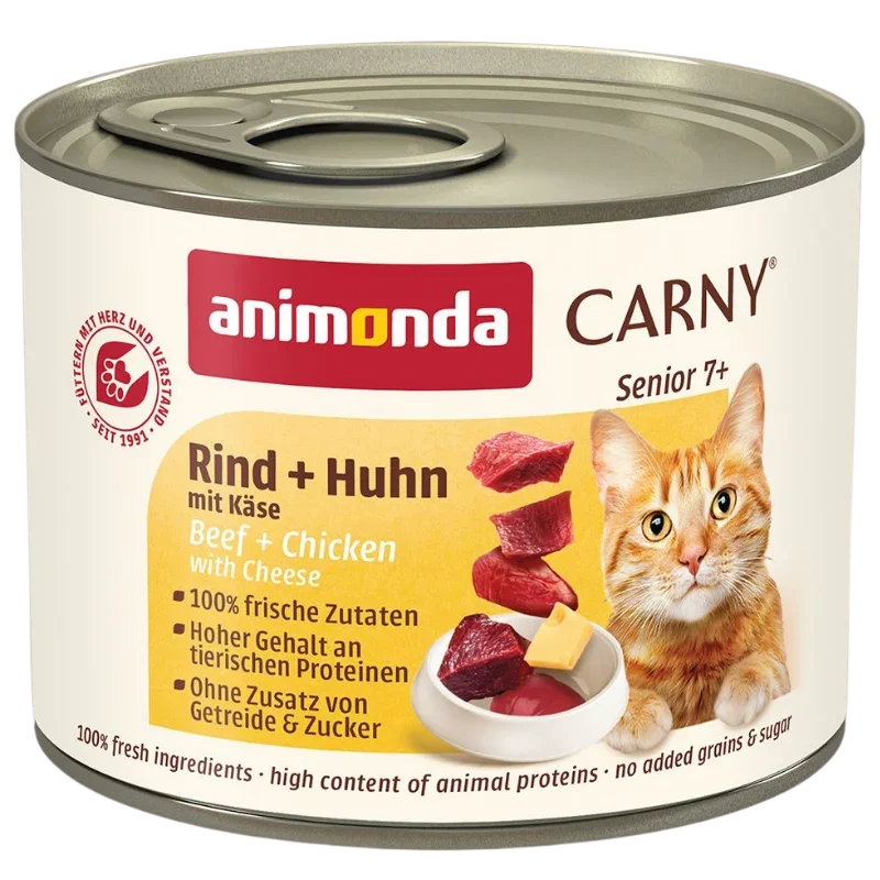 animonda Carny Senior Rind & Huhn & Käse 200 g