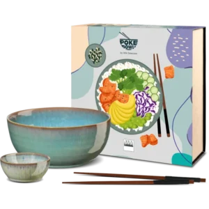 ASA-24950260 - Asa, Poké Bowl Set, tamari in Geschenkkarton