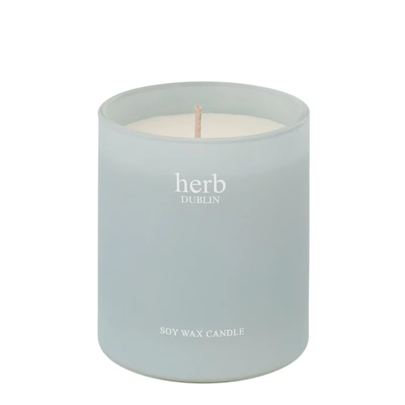 herb - HC - SEA - 89 - Atlantic Meersalz Kerze, herb DUBLIN