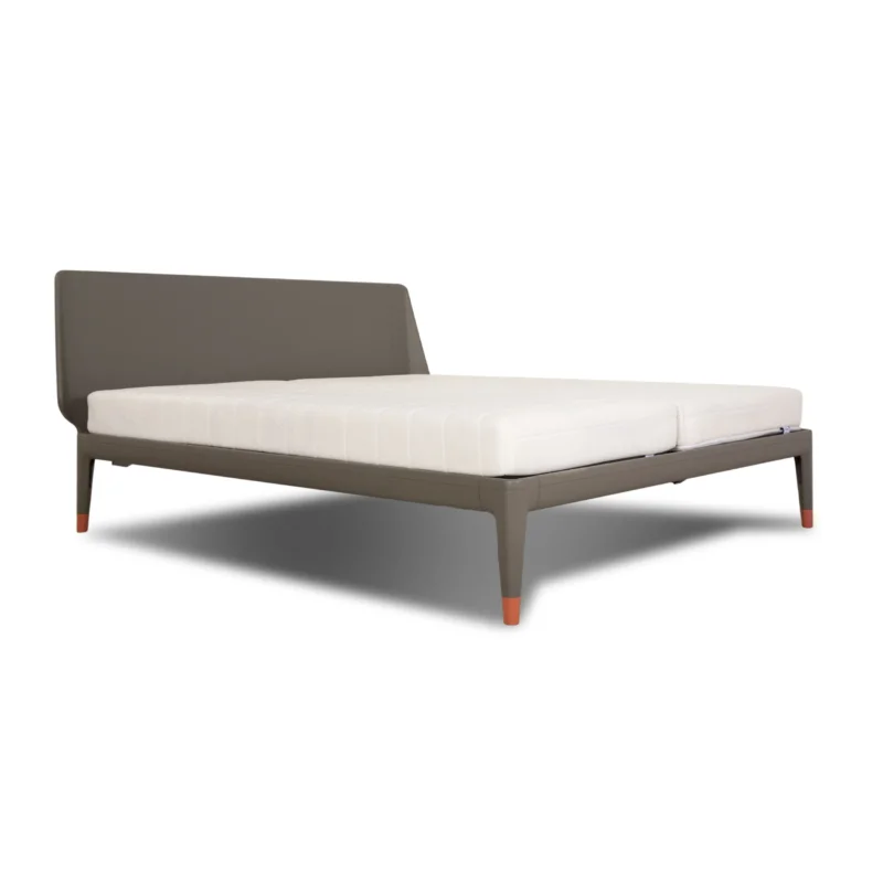 Auping Essential Bett 180x200 Metall Grau Doppelbett inkl. Inizio Matratzen