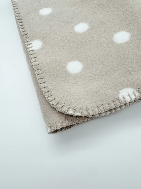 Babydecke Pünktchen - 100% Bio-Baumwolle – 70 × 100 cm - Make ma!