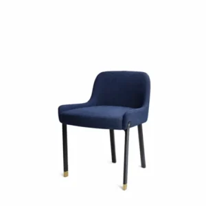 Blink Dining Chair Manhattan 600 CMHR Black sand/gold von Stellar Works