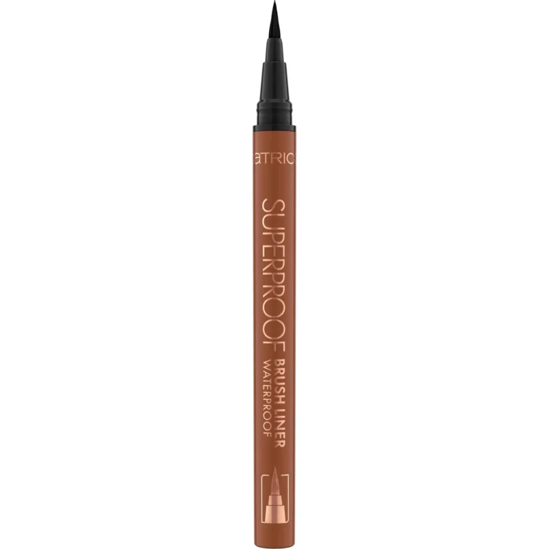 Catrice Superproof Brush Liner Waterproof 020 Cocoa Brown