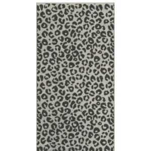 CAW-540-73-s80/150 - Cawö - Duschtuch, Two - Tone Leo basalt, 80/150cm