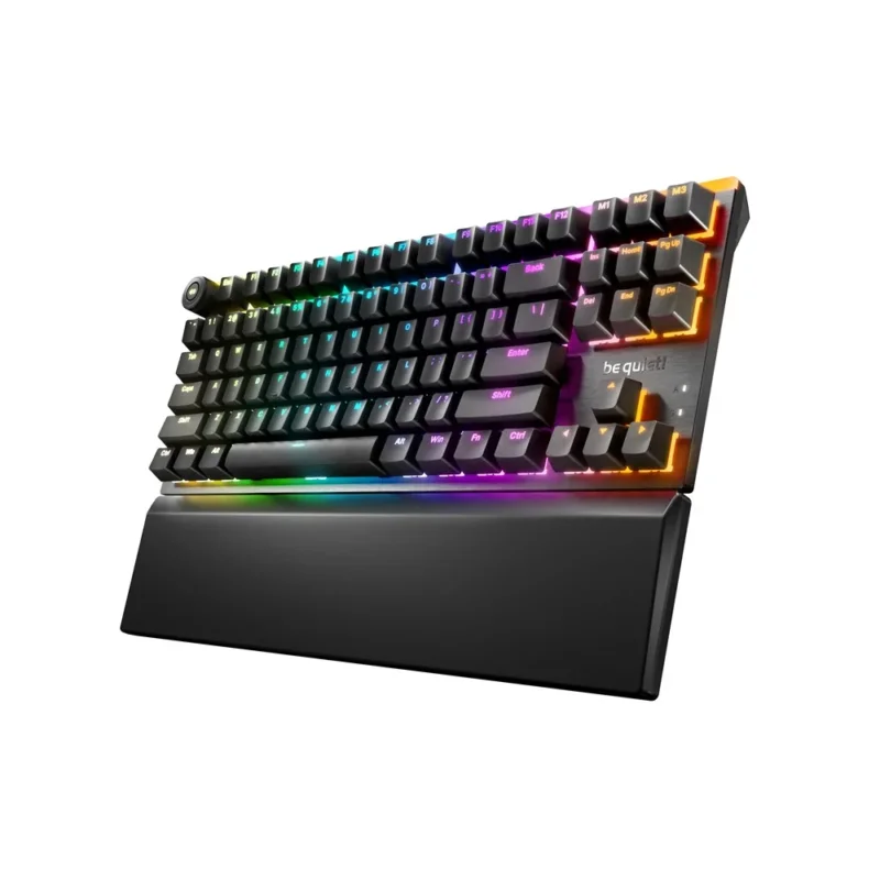 be quiet! Light Mount TKL Silent Tactile US ISO Gaming-PC-Tastatur