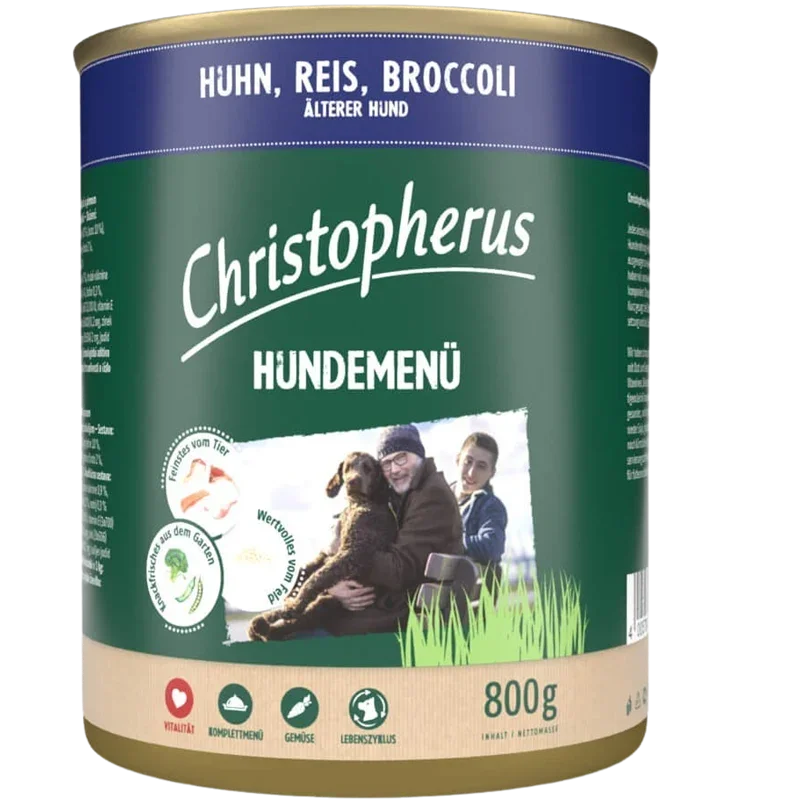 Christopherus Menü Senior Huhn & Reis 800 g