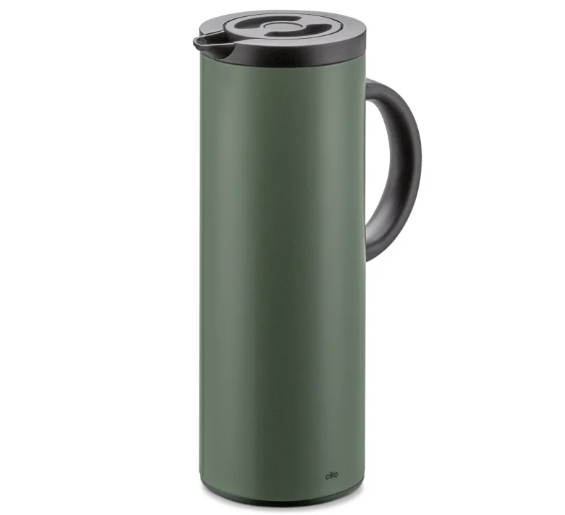 KPR-544947 - Cilio, Isolierkanne "Firenze", Farbe olive - grün matt, 1Lt